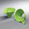 Arrow Plastic 1406 Canning Funnel, Plastic, Lime Green, 7-1/2 in L - 6 Pack