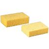 3M 7456-T Commercial Sponge, 7-1/2 in L, 4-3/8 in W, 2.06 mil Thick, Cellulose, Yellow