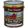 Majic Paints 8-0033-1 Barn and Fence Paint, High-Gloss, White, 1 gal Pail - 4 Pack