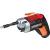 WORX WX252L XTD Xtended Reach Driver, Tool Only, 4 V, 1.5 Ah, 1/4 in Chuck, Hex Chuck