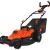 Black+Decker BEMW482ES Electric Lawn Mower, 12 A, 17 in W Cutting, Winged Blade