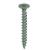 Backer-On 23401 Cement Board Screw, #10 Thread, Serrated, #2, T25 Drive, Gimlet Point