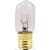 Sylvania 18174 Incandescent Lamp, 15 W, T7 Lamp, Intermediate E17 Lamp Base, 115 Lumens, 2850 K Colo