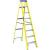 Louisville FS2008 Step Ladder, 147 in Max Reach H, 7-Step, 250 lb, Type I Duty Rating, 3 in D Step, 
