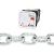 Campbell 014-3336 Proof Coil Chain, 3/16 in, 150 ft L, 30 Grade, Galvanized Steel