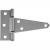 National Hardware 285 Series N342-808 Tee Hinge, Stainless Steel, Tight Pin