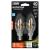 Feit Electric BPCTC60927CAFIL/2/RP LED Bulb, Decorative, B10 Lamp, 60 W Equivalent, E12 Lamp Base, D - 6 Pack