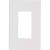 Eaton Wiring Devices Aspire 9521WS Wallplate, 4-1/2 in L, 2-3/4 in W, 1 -Gang, Polycarbonate, White,