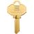 HY-KO 11010BW5 Key Blank, Brass, Nickel, For: Baldwin Cabinet, House Locks and Padlocks - 10 Pack
