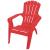 Gracious Living Adirondack II 11610-26ADI Chair, 29-3/4 in W, 35-1/4 in D, 33-1/2 in H, Resin Seat, 