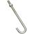 National Hardware 2195BC Series 232967 J-Bolt, 3/8 in Thread, 3 in L Thread, 7 in L, 225 lb Working  - 10 Pack