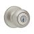 Kwikset 400CV15 K3 V1RCAL Entry Door Lock, 3 Grade, Zinc, Satin Nickel, Knob Handle, 2-3/8 to 2-3/4  - 3 Pack