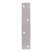 ProSource MP-Z06-01PS Mending Plate, 6 in L, 1-1/8 in W, Steel, Galvanized, Screw Mounting - 5 Pack