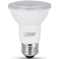 Feit Electric PAR2050/850/10KLE LED Lamp, Flood/Spotlight, PAR20 Lamp, 50 W Equivalent, E26 Lamp Bas