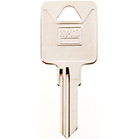 HY-KO 11010TM4 Key Blank, Brass, Nickel, For: Trimark Cabinet, House Locks and Padlocks - 10 Pack