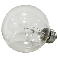 Sylvania 14191 Incandescent Light Bulb, 40 W, G25 Lamp, Medium E27 Lamp Base, 300 Lumens, 2850 K Col