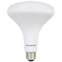 Sylvania 79624 LED Bulb, Flood/Spotlight, BR40 Lamp, 85 W Equivalent, E26 Lamp Base, Dimmable, Frost