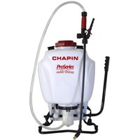 CHAPIN Pro Series 61800 Backpack Sprayer, 4 gal Tank, Poly Tank, 25 ft Horizontal, 23 ft Vertical Sp