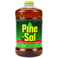 Pine-Sol 42464 Cleaner, 144 oz Bottle, Liquid, Pine, Clear Amber