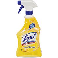 Lysol 75227-GQC Household Cleaner, 650 mL Spray Bottle, Liquid, Lemon Breeze