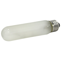 Sylvania 18492 Incandescent Lamp, 25 W, T10 Lamp, Medium Lamp Base, 230 Lumens, 2850 K Color Temp - 6 Pack