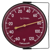 La Crosse 104-1512 Variety Pack Thermometer, 5 in Display, -60 to 120 deg F, Metal Casing - 6 Pack