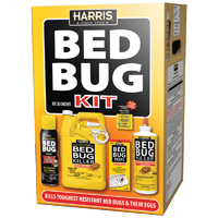Harris BBKIT-LGVP-4 Bed Bug Insect Killer, Clear