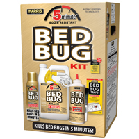 HARRIS BB-KIT Bed Bug Value Kit, Bed Posts, Box Springs, Carpets, Mattresses, Linens