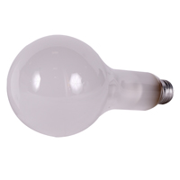 Sylvania 15738 Incandescent Lamp, 300 W, PS30 Lamp, Medium Lamp Base, 5760 Lumens, 2850 K Color Temp