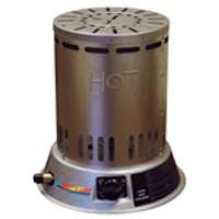 Dura Heat LPC80 Convection Heater, Liquid Propane, 50000 to 80000 Btu, 2000 sq-ft Heating Area, Silv