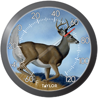 Springfield 6769 Winter Deer Thermometer