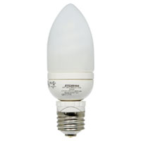 Sylvania 25986 Compact Fluorescent Bulb, 9 W, B10 Lamp, Candelabra E12 Lamp Base, 360 Lumens, 2700 K - 5 Pack