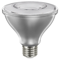 Sylvania 40917 Natural LED Bulb, Flood/Spotlight, PAR30 Lamp, E26 Lamp Base, Dimmable, Clear, Daylig