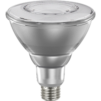 Sylvania 40900 Natural LED Bulb, Flood/Spotlight, PAR38 Lamp, E26 Lamp Base, Dimmable, Clear, Daylig