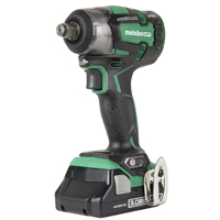 Metabo HPT WR18DBDL2M Impact Wrench Kit, Tool Only, 18 V, 3 Ah, 1/2 in Drive, Square Drive, 3600 bpm