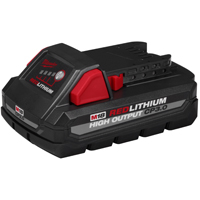 Milwaukee M18 REDLITHIUM HIGH OUTPUT Series 48-11-1835 Rechargeable Battery, 18 V Battery, 3 Ah