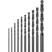 Black & Decker 15557 Drill Bit Set, 10 Pieces, 1/16 - 1/2 in