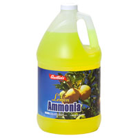 Austin 54200-00049 Lemon Ammonia, 1 gal Bottle, Liquid, Lemon, Yellow - 4 Pack