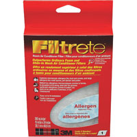 Filtrete 9808DC-6 Air Conditioner Filter, 24 in L, 15 in W, Electrostatically Charged Fiber Filter M - 12 Pack