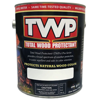 TWP 100 Series TWP-116-1 Wood Preservative, Rustic Oak, Liquid, 1 gal, Can - 4 Pack