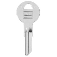 HY-KO 11010IN4 Key Blank, Brass, Nickel-Plated, For: Independent/Ilco IN4 Door Locks - 10 Pack