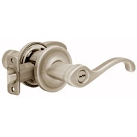 Kwikset Signature 740CHL15 SMT RCAL Keyed Entry Lever, Satin Nickel