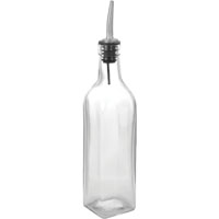 Anchor Hocking 98700TG Oil and Vinegar Bottle, Glass, Clear, 6.3 in L, 5.91 in W, 11.61 in H - 4 Pack