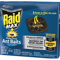 RAID 76749 Ant Bait, Dual-Control, Paste, Sweet