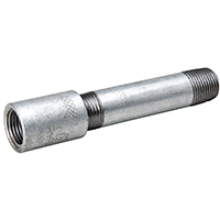 B & K 564-540HN Pipe Nipple, 3/4 in, Threaded, Steel, 150 psi Pressure, 4 in L