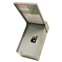 EATON CH40SPAST GFCI Spa Panel, 1 -Phase, 40 A, 120/240 VAC, 40 -Space, 14 to 1/0 AWG Wire, NEMA 3R