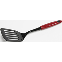 CHEF CRAFT 12111 Slotted Turner, Red