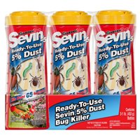 Sevin 100517556 Dust Insect Killer, Powder, 1 lb Bottle