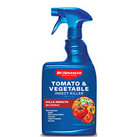 BioAdvanced 707523D RTU Tomato and Vegetable Insect Killer, Liquid, Spray Application, Outdoor, 24 o