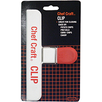 CHEF CRAFT 21292 Bag Clip Set, Plastic, Blue/Green/Purple